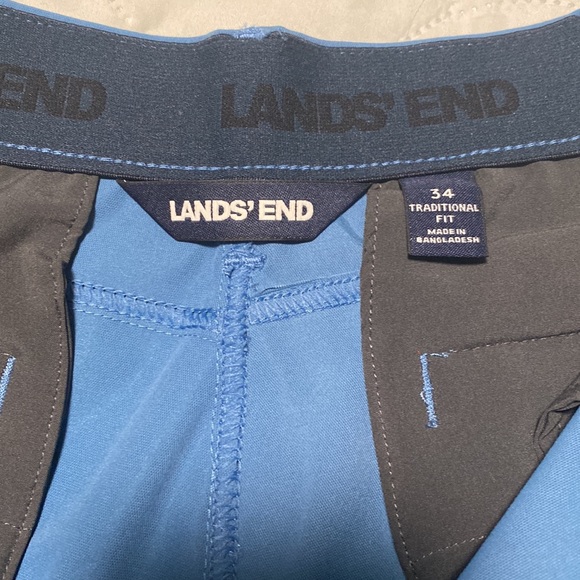 NWT Mens Lands End Chino shorts size 34 traditional fit - Picture 6 of 10